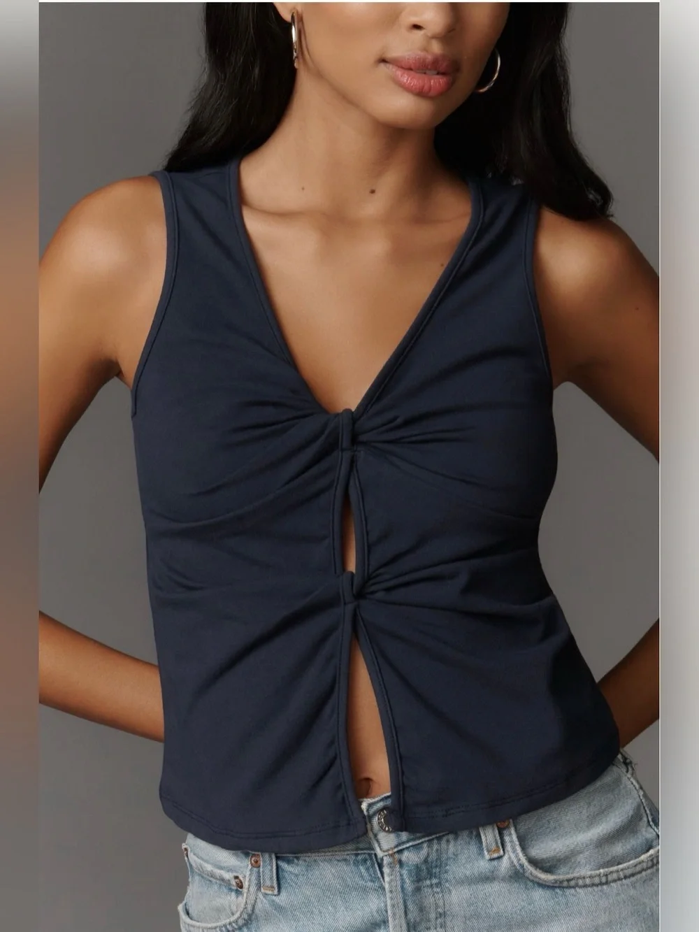 Anthropologie Reformation Tefi Twist Tank Top